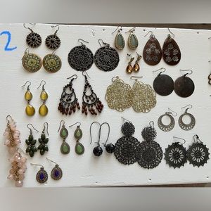 Boho Earring Bundle Anthropologie Lucky Brand